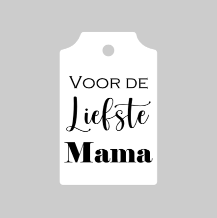 Mini label 'Mama'