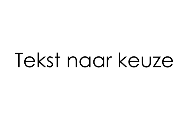 Tekst sticker