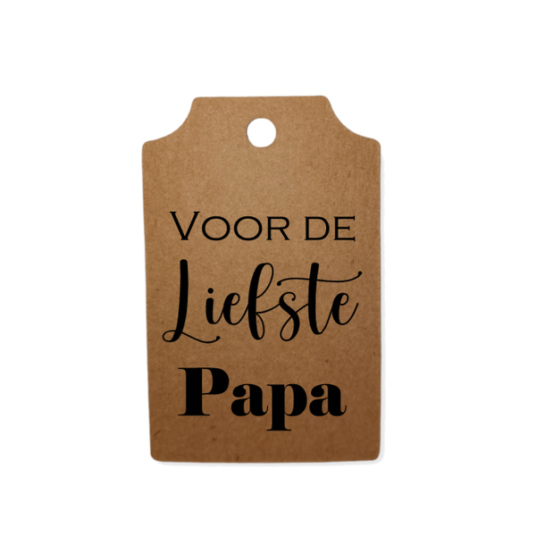 Mini label kraft 'Papa'