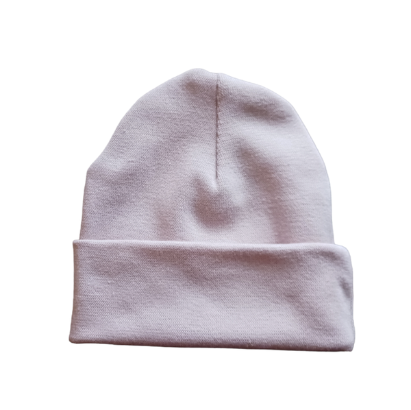 Baby mutsje Deep pink 'opdruk naar keuze'