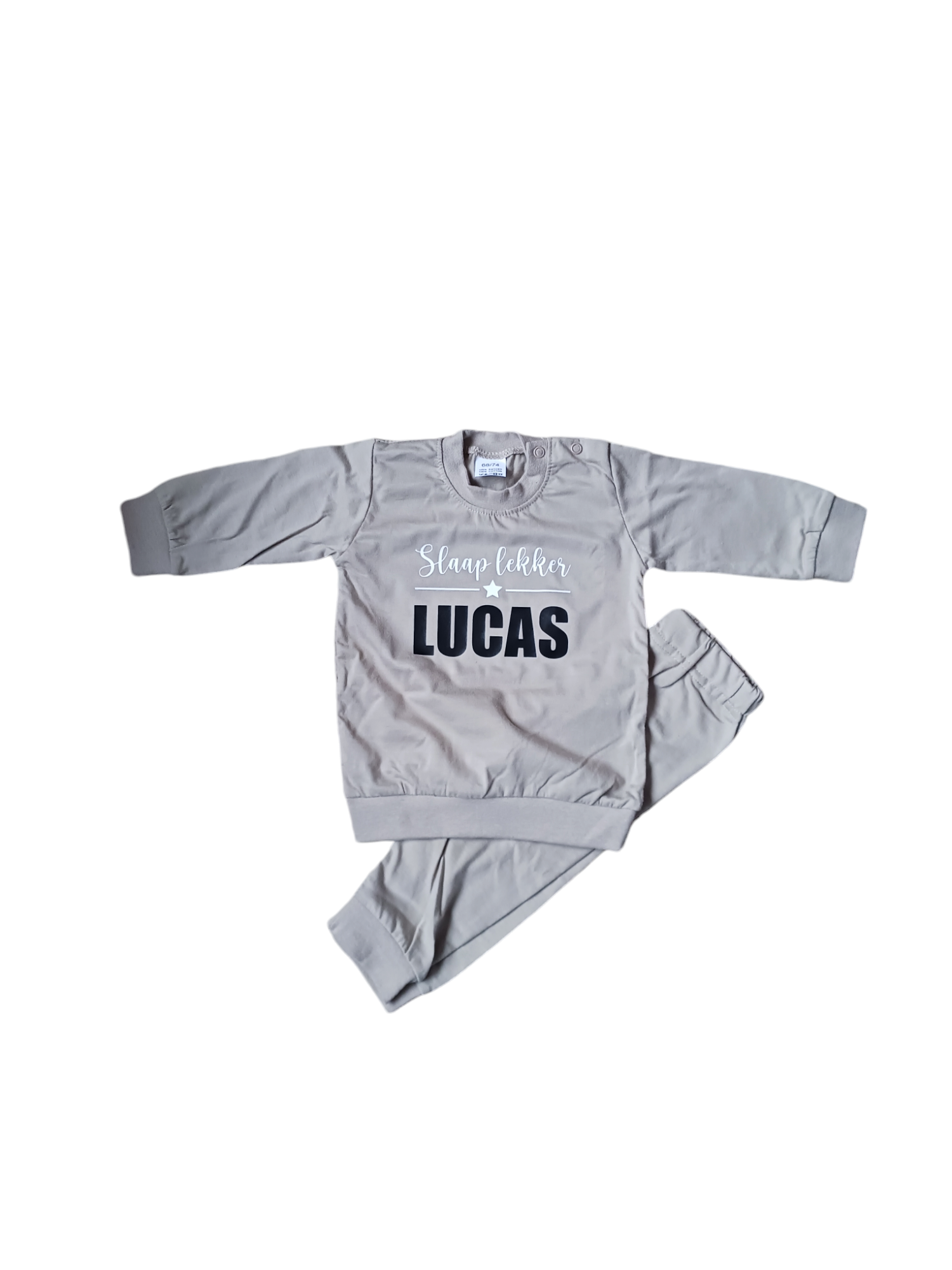 Pyjama slaaplekker met naam