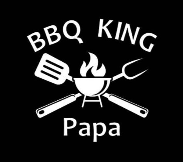 Schort 'Bbq king'