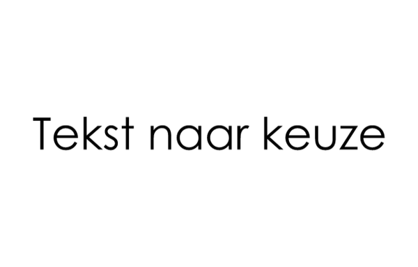 Tekst sticker