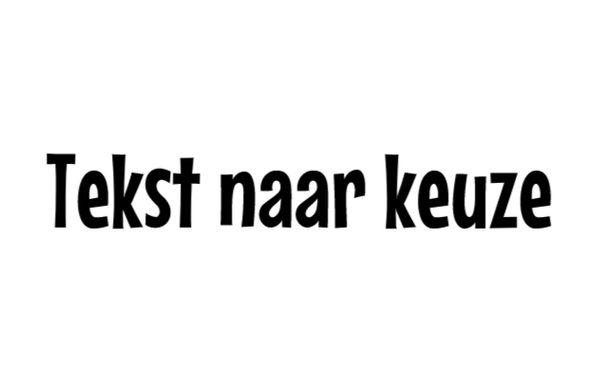Tekst sticker