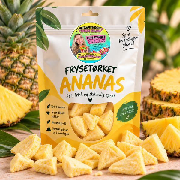 Frysetørket Ananas