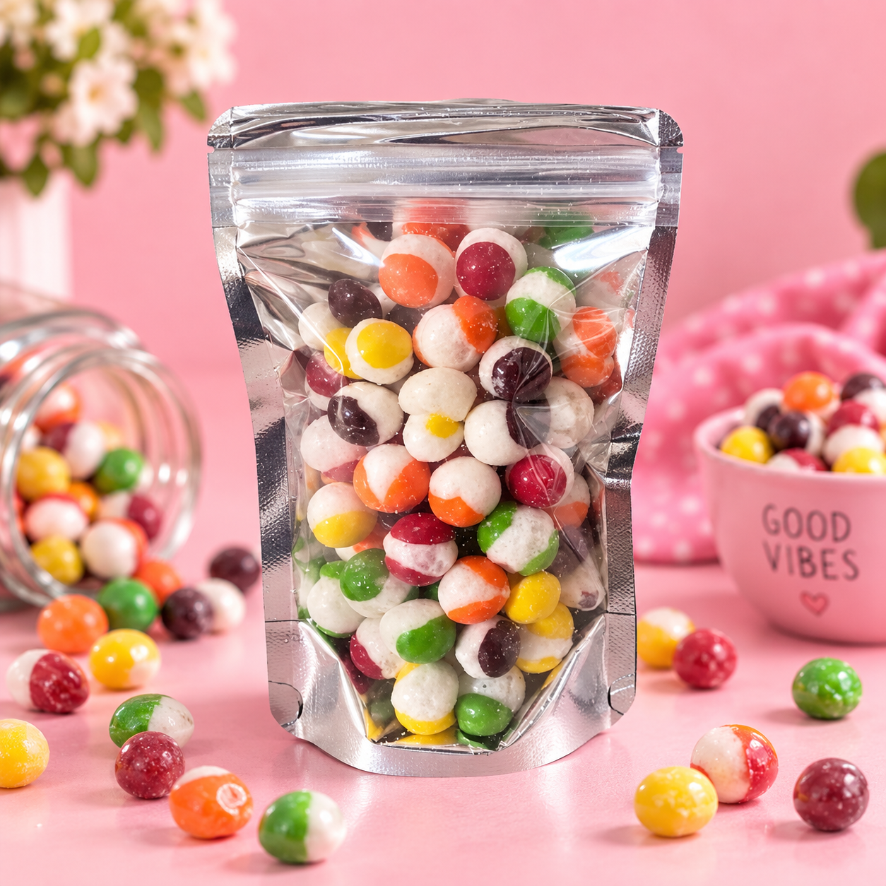 Frysetørket Skittles