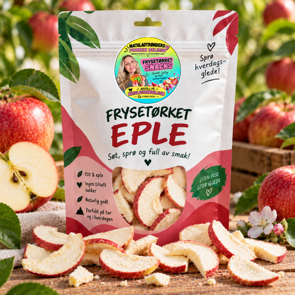 Frysetørket Epler