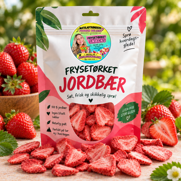 Frysetørket Jordbær
