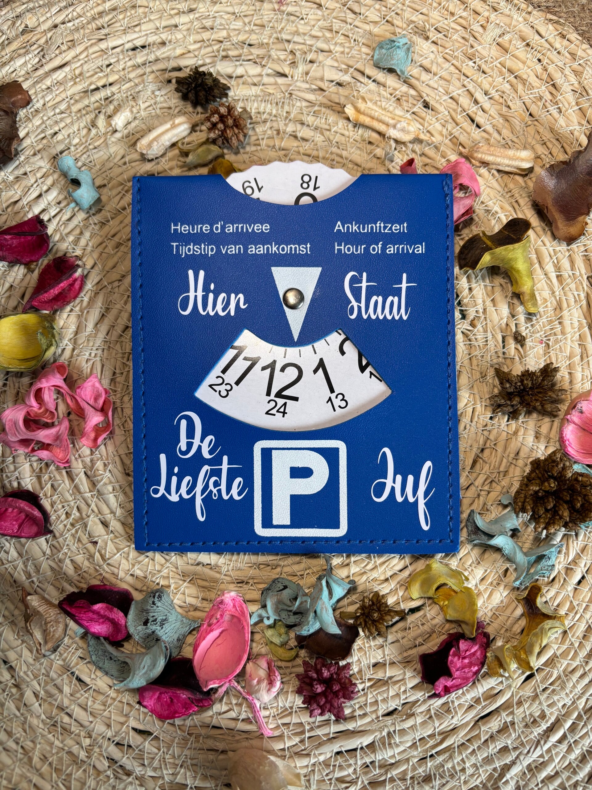 Parkeerschijf Juf/ Meester