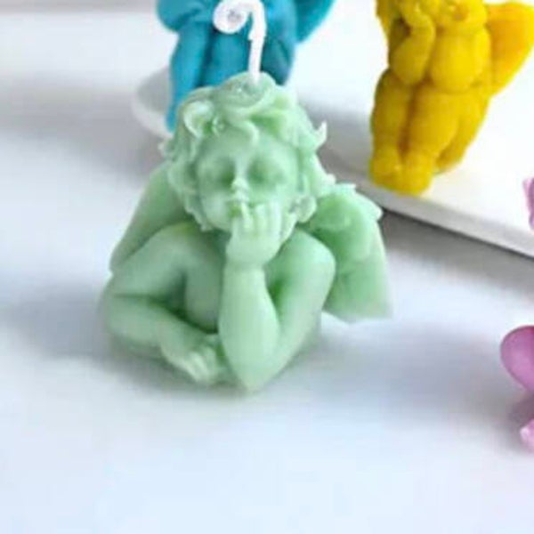 Angel pensando chico