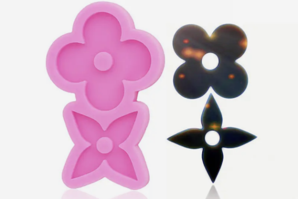 Flor estilo Louis Vuitton