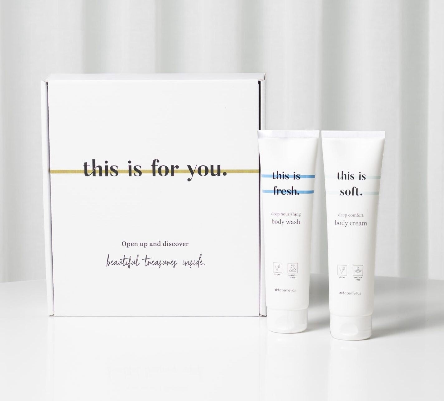 Selfcare set 1: douche gel & body crème