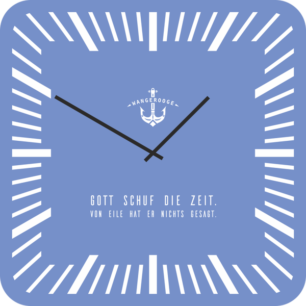 WANDUHR taubenblau/ws