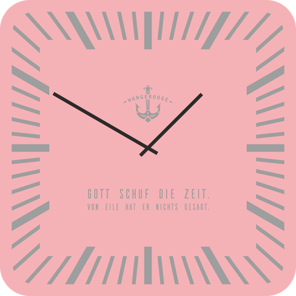 WANDUHR rose/grau