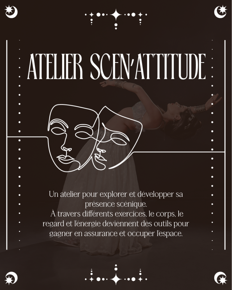 travail présence scénique