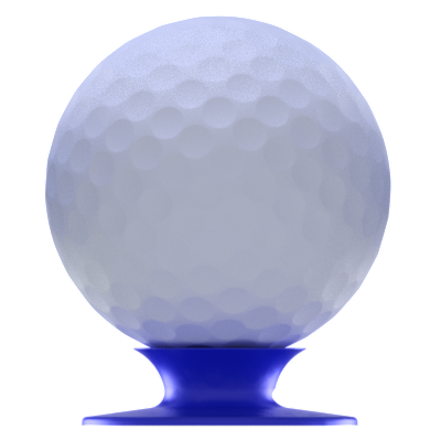 Precisie Tee - Kobaltblauw