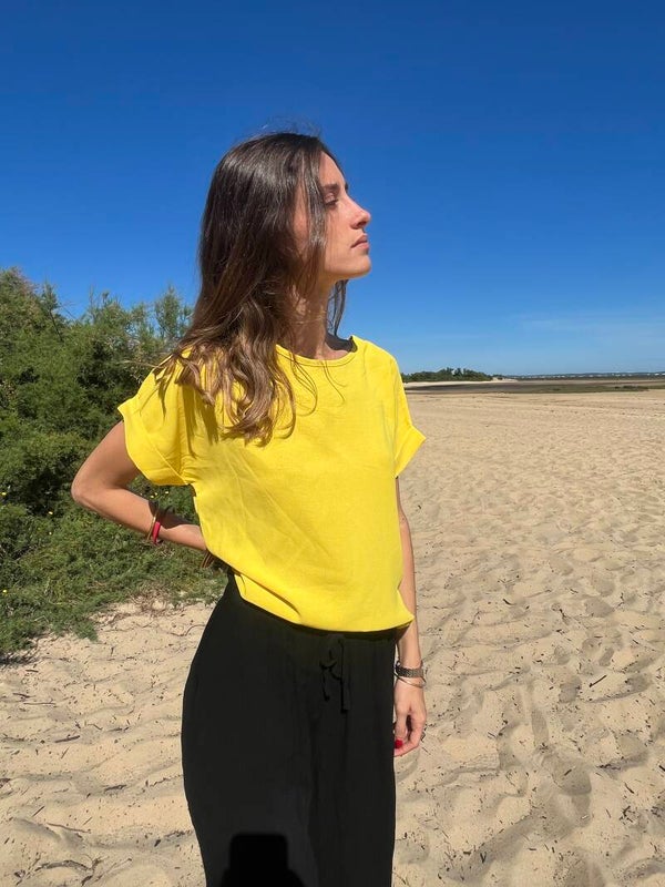 Tee-shirt Jaune