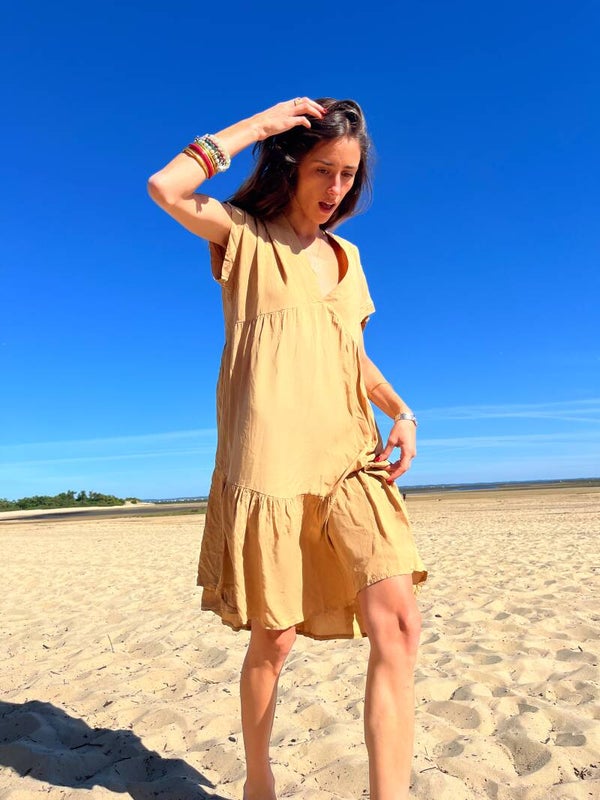 Robe Ruby Beige