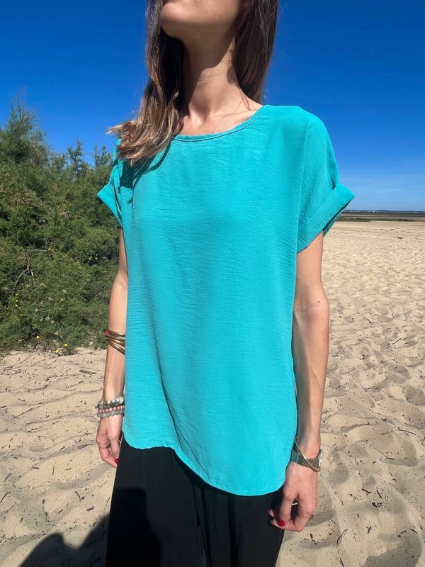 Tee shirt Ivy bleu