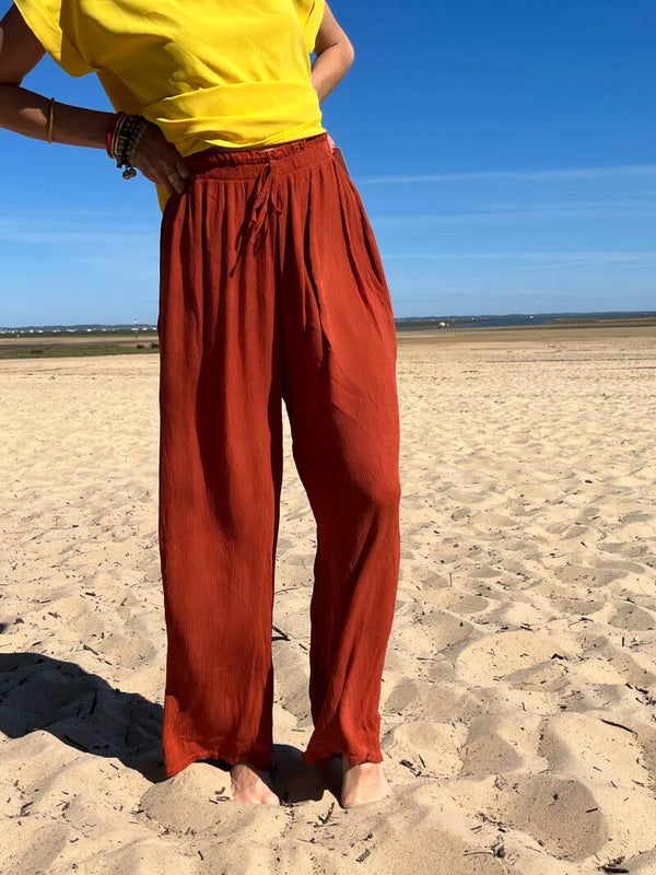 Pantalon Patchy Rouille