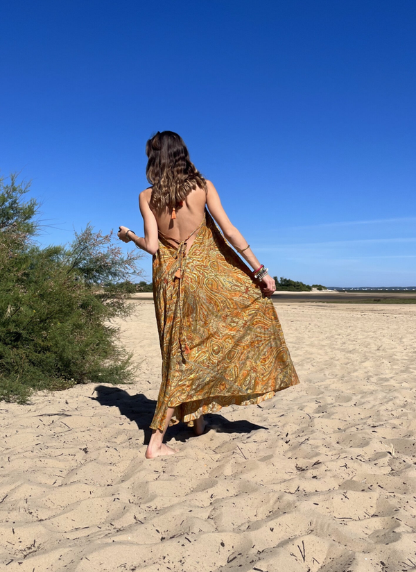 Robe Lily jaune