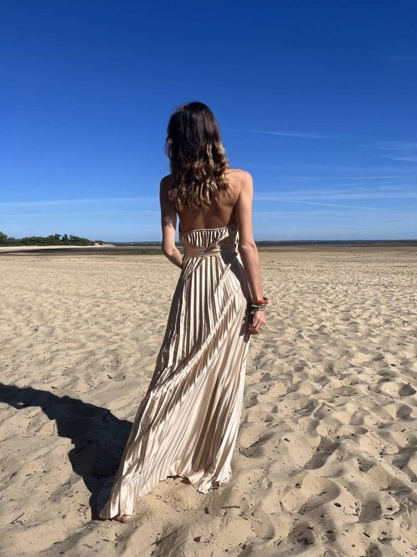 Robe Daisy Beige