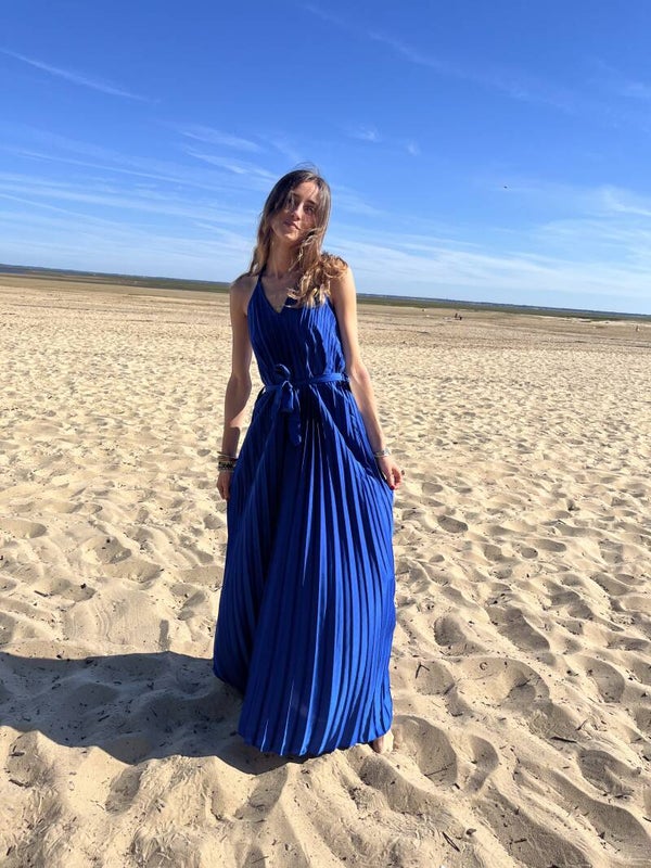Robe Daisy Bleue