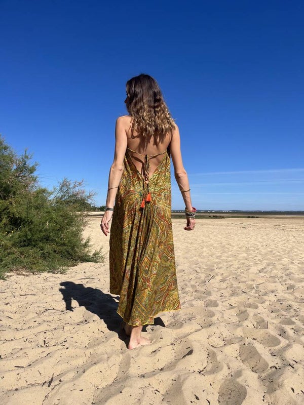 Robe Lily Jaune foncé