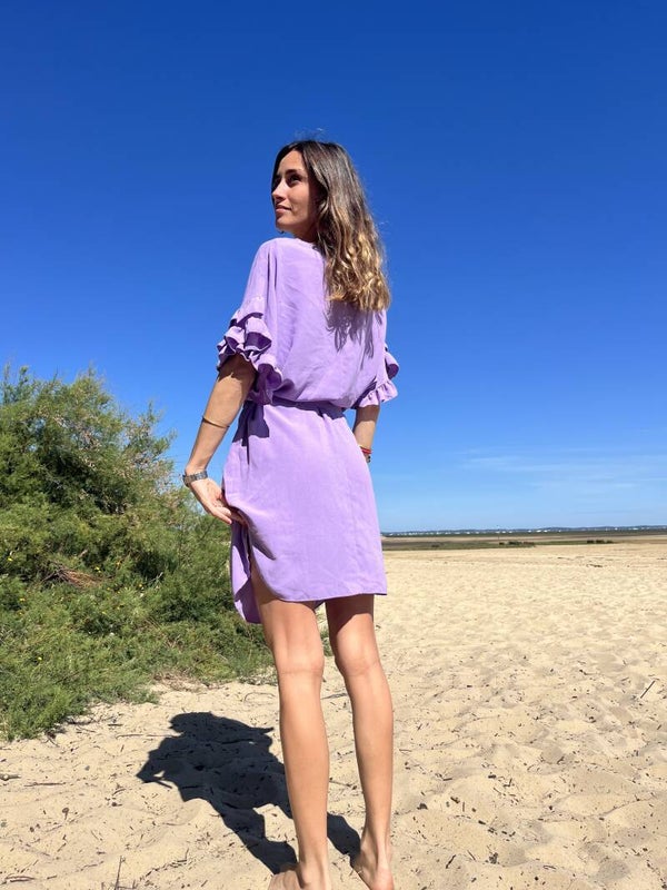 Robe Romy mauve