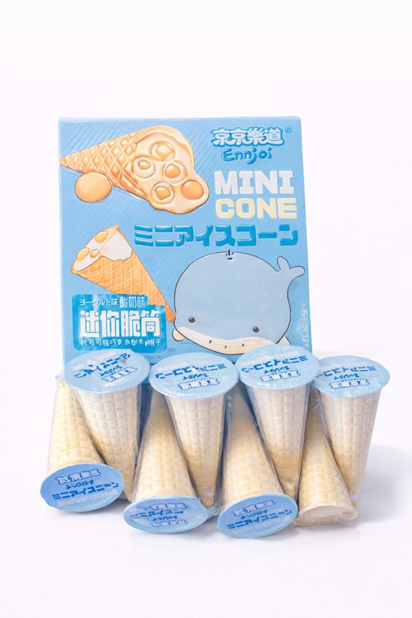 Enjoi Mini Cone Snoepjes Yoghurt Smaak.10 losse mini cones