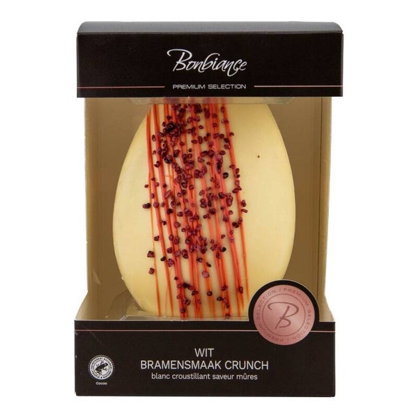 Luxe paasei met bramen crunch