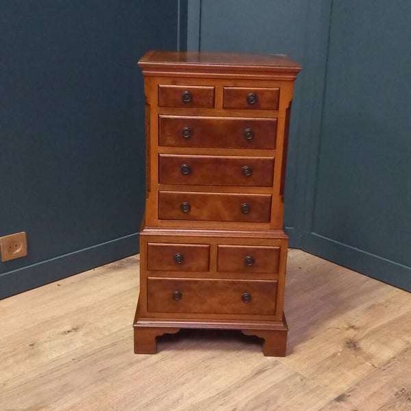 Reprodux Tallboy Chest on Chest Ladekast