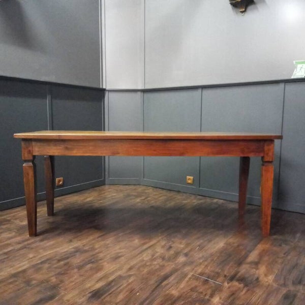 Antieke Franse Boerentafel van Fruithout