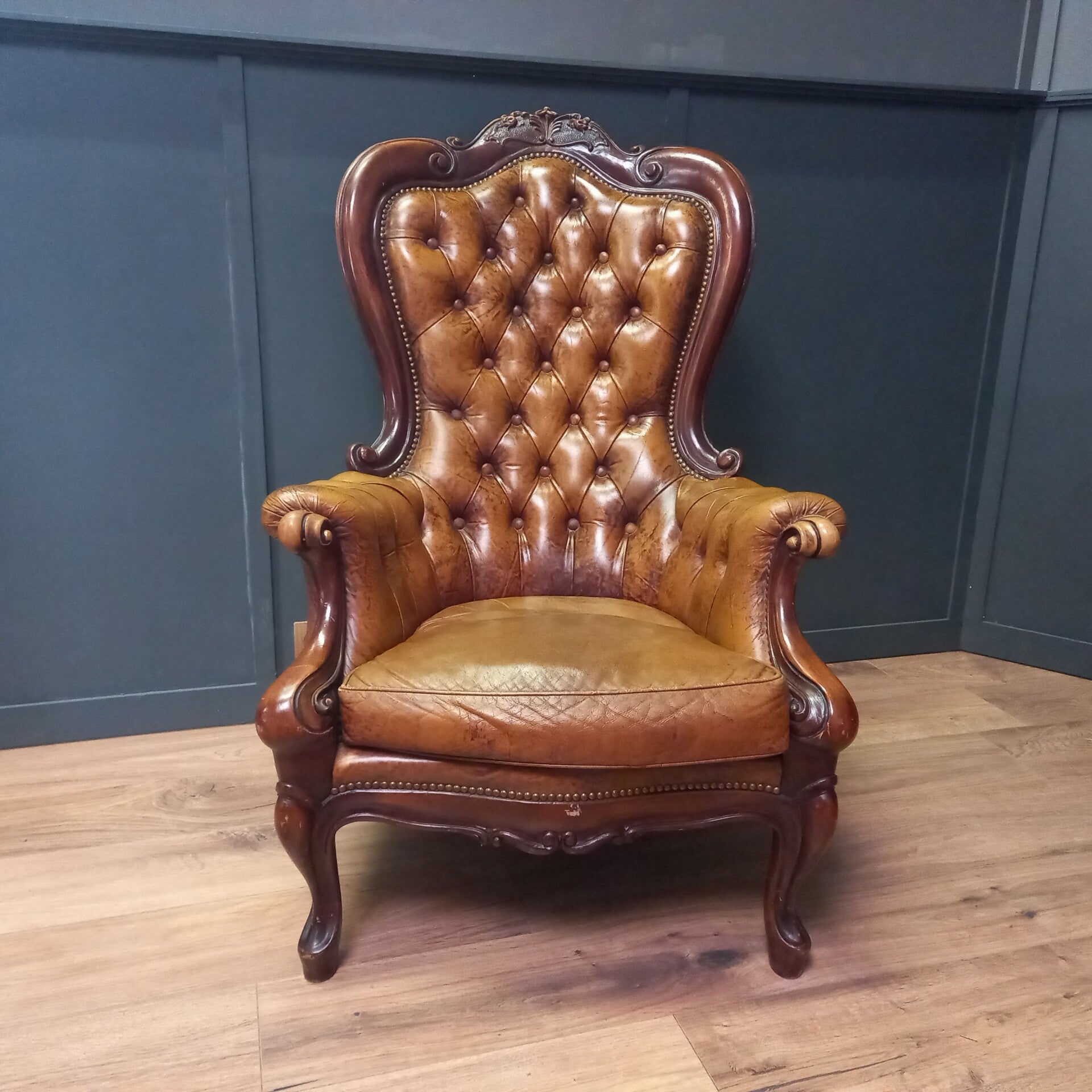 Chesterfield Voltaire Fauteuil