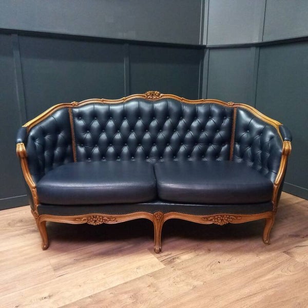Vintage Chesterfield Loveseat