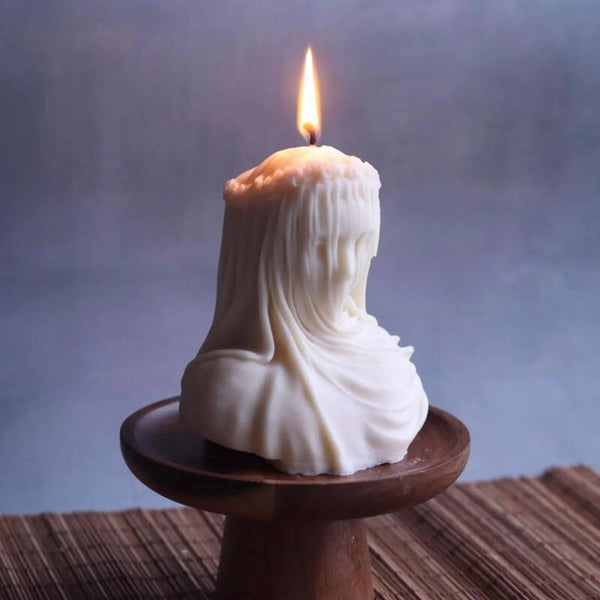 The Veiled Lady Candle