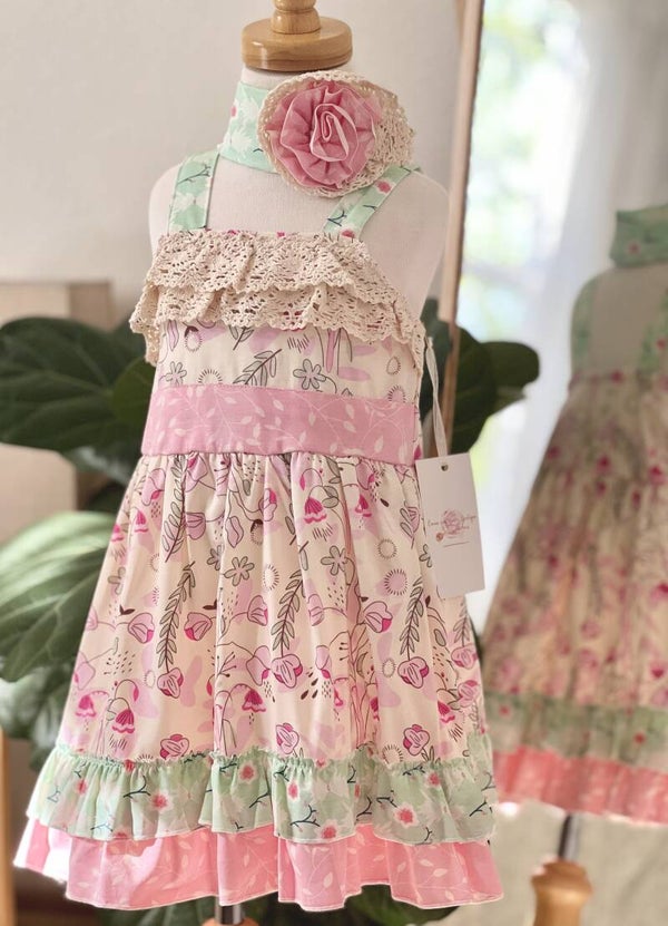 Vintage Garden Dress Set