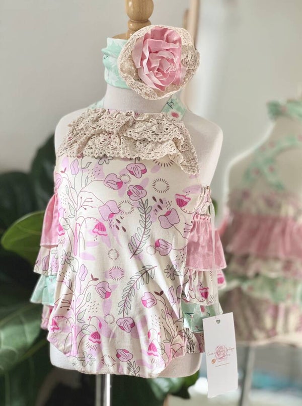 Sweet Primrose Romper Set
