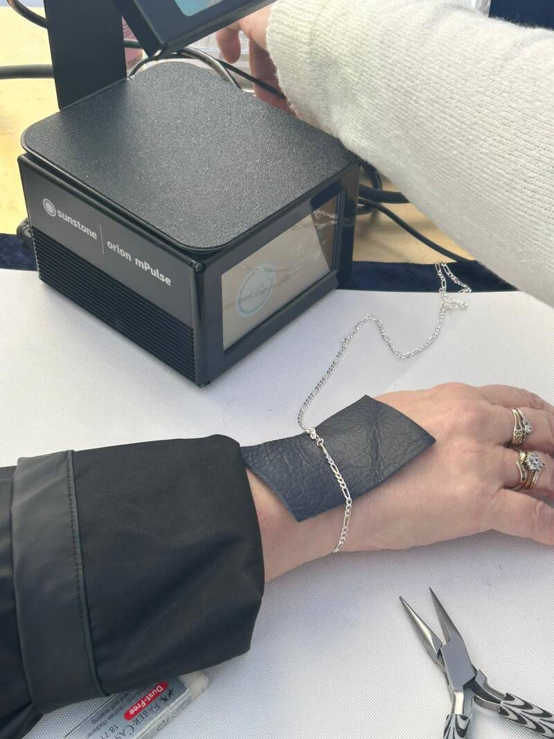 orion m pulse welding permanent bracelets