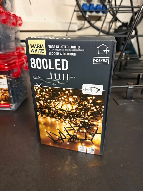 Lichterkette für Weihnachtsbaum Pyramiden und Sterne