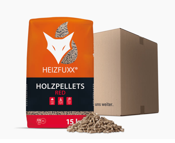 Hartholzpellets Heizfuxx Red 15kg