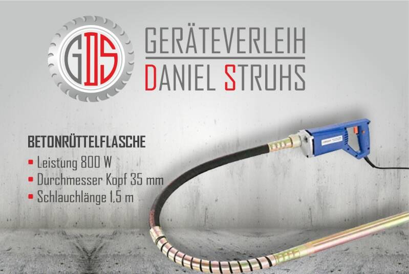 Betonrüttelflasche,