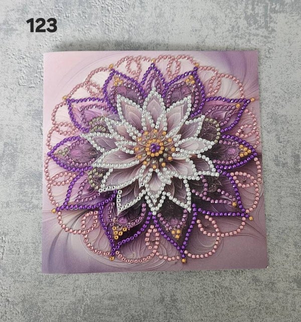 Kaart bloem | 123