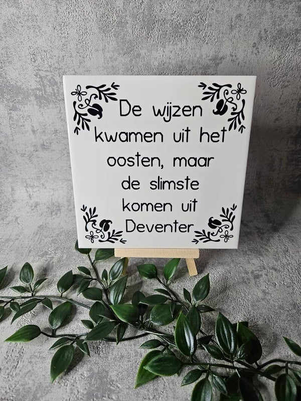 Tegeltje | Deventer