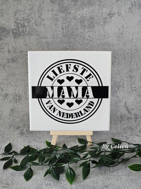 Tegeltje | Liefste mama