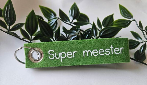 Sleutelhanger | Super meester