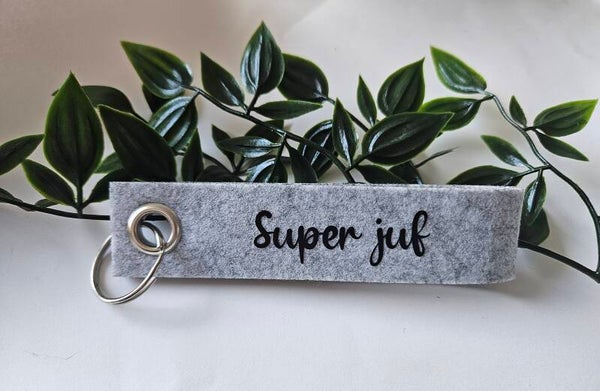 Sleutelhanger | Super juf