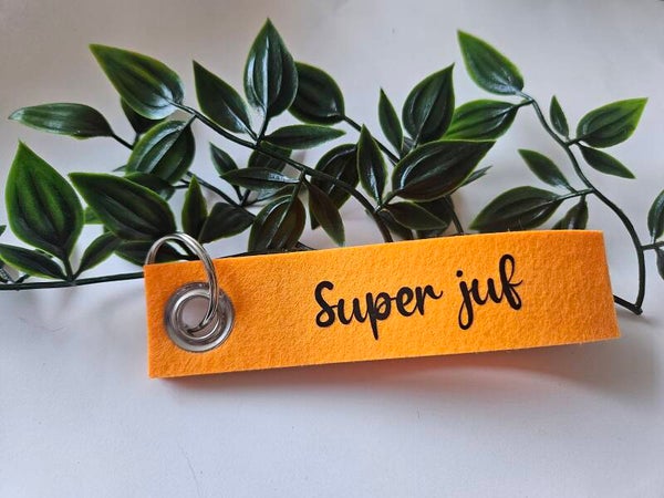 Sleutelhanger | Super juf
