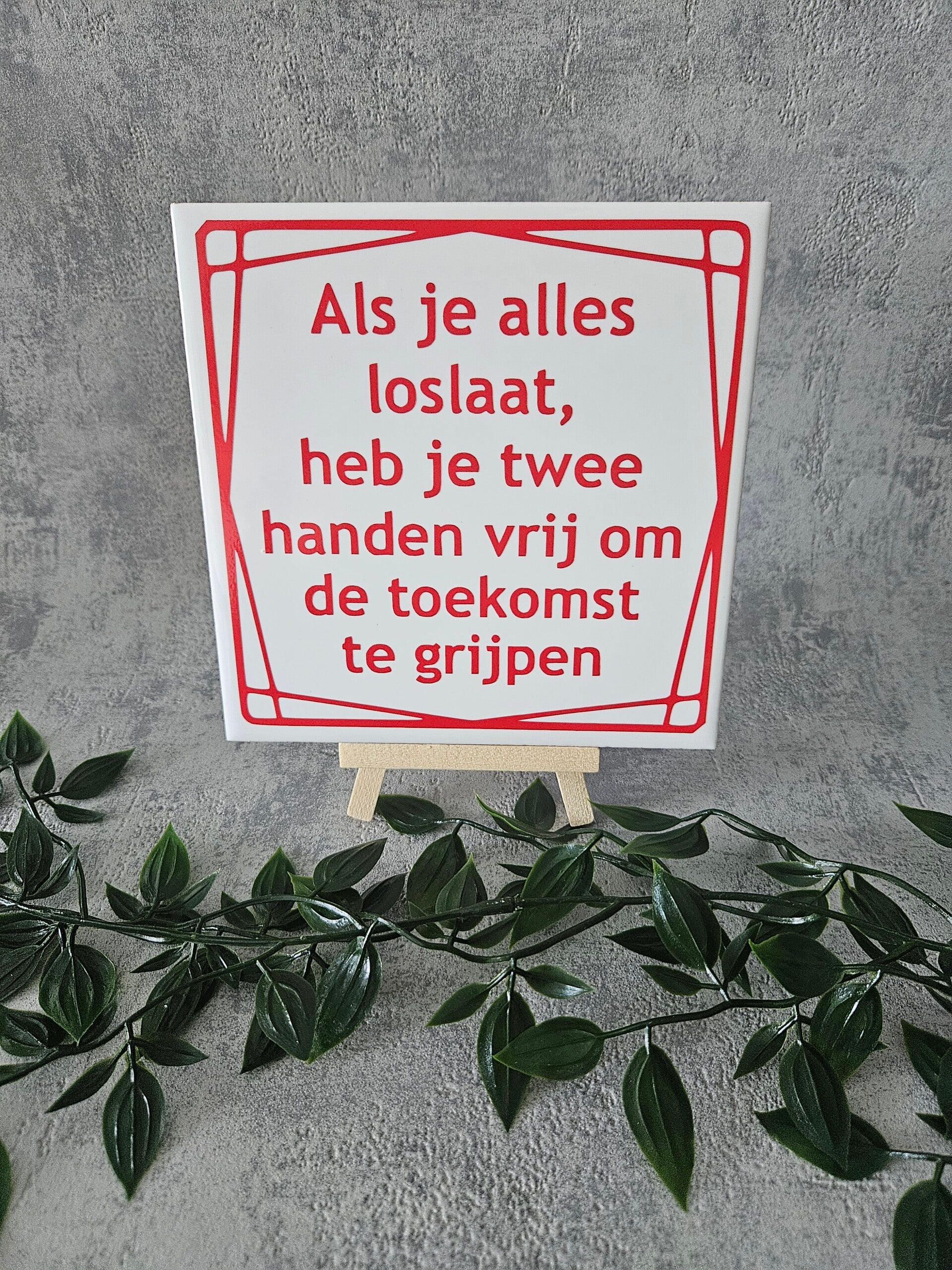 Tegeltje Sale | Als je alles loslaat