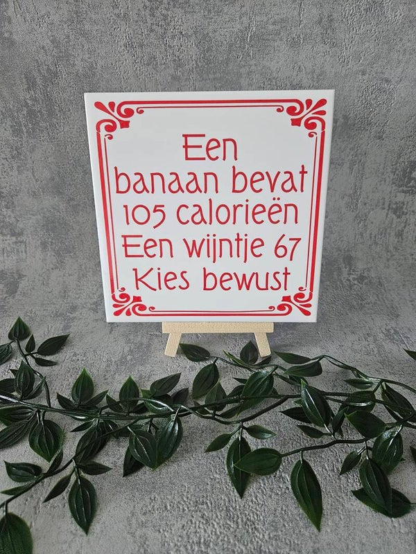 Tegeltje Sale | Een banaan